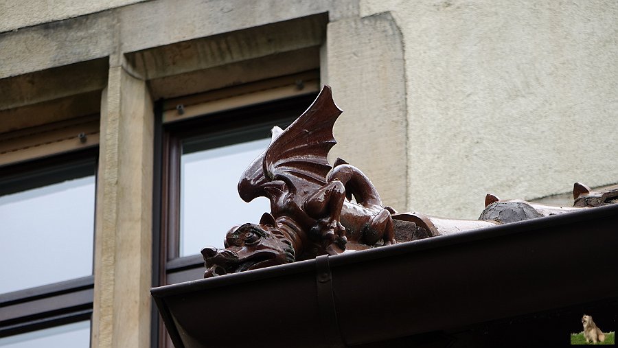 Drachen als Dachreiter